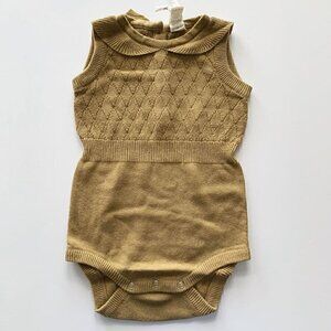 Kate Quinn Organics Fennel Sweater Bodysuit 12-18 Months